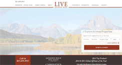Desktop Screenshot of livejacksonhole.com